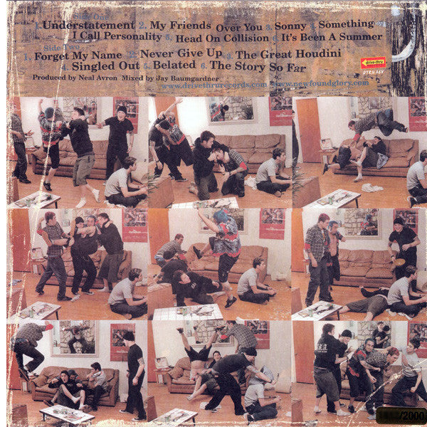 New Found Glory - Sticks And Stones (LP, Album, Ltd, Num, Whi)