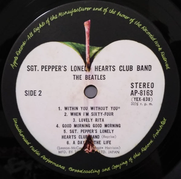 The Beatles - Sgt. Pepper's Lonely Hearts Club Band(LP, Album, Ster...