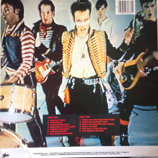 Adam And The Ants - Kings Of The Wild Frontier (LP, Album, San)