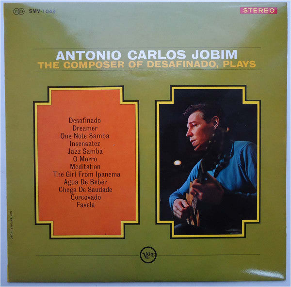 Antonio Carlos Jobim - The Composer Of Desafinado, Plays (LP, Album)