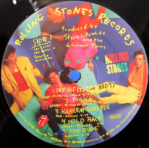 The Rolling Stones - Dirty Work (LP, Album)