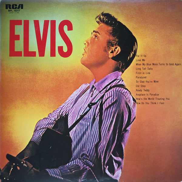 Elvis Presley - Elvis (LP, Album, Mono, RE, RM)