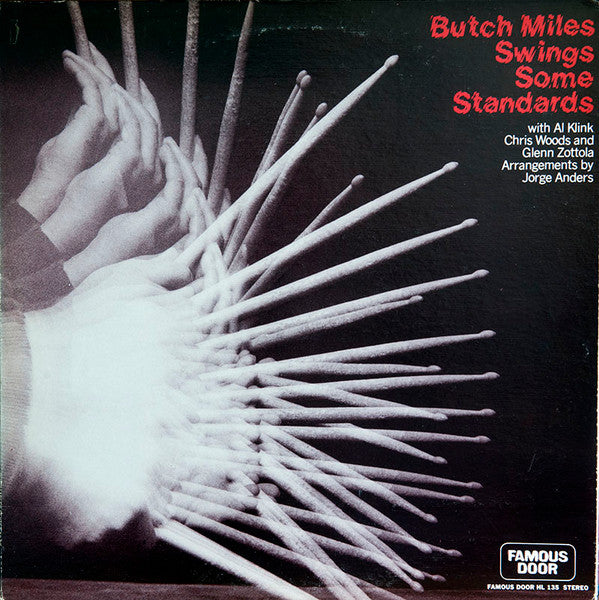 The Butch Miles Sextet - Butch Miles Swings Some Standards (LP, Album)