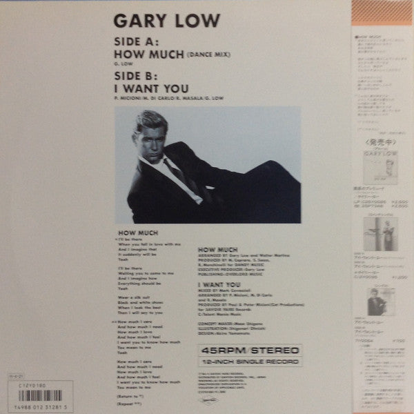 Gary Low - How Much (12"")