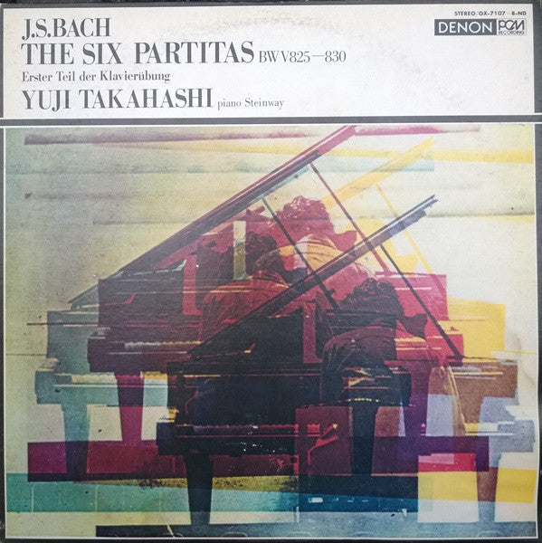 Yuji Takahashi - The Six Partitas, BWV 825–830(2xLP, Gat)