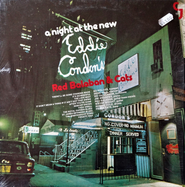 Red Balaban & Cats* - A Night At The New Eddie Condon's (LP, Album)