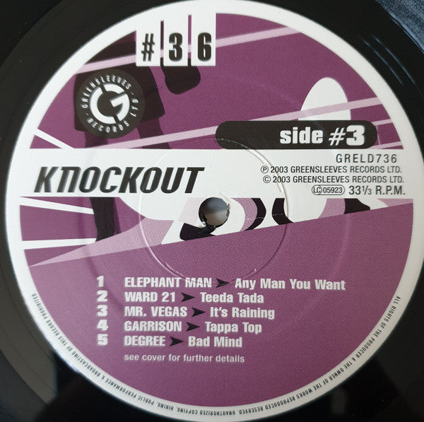 Various - Knockout (2xLP, Comp)