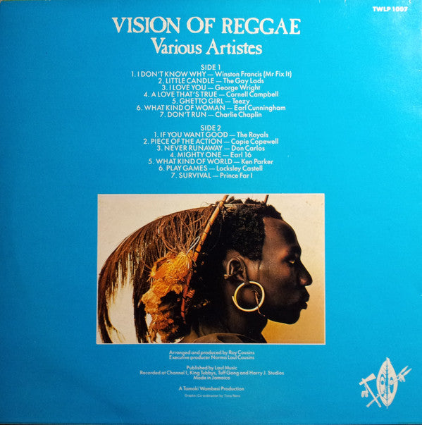 Various - Vision Of Reggae (LP, Comp)
