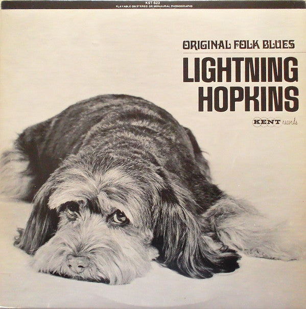 Lightning Hopkins* - Original Folk Blues (LP, Album, Comp, RE)