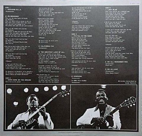 George Benson - Weekend In L.A. (2xLP, Album, RE, Gat)