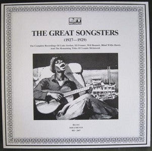 Various - The Great Songsters (1927-1929) (LP, Comp, Mono, RM)