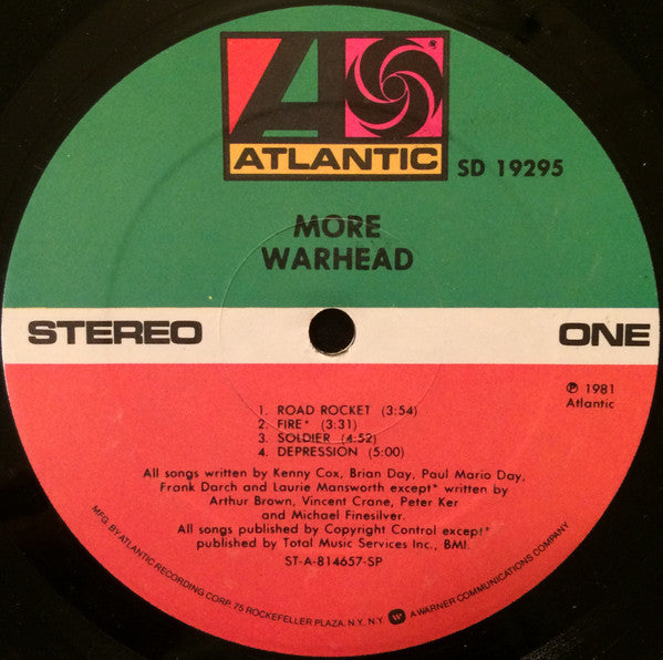 More (4) - Warhead (LP, Album)