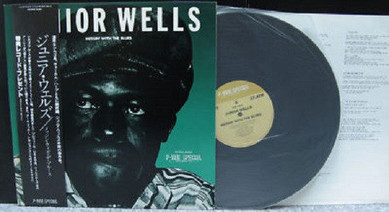 Junior Wells - Messin' With The Blues (LP, Comp, Mono)