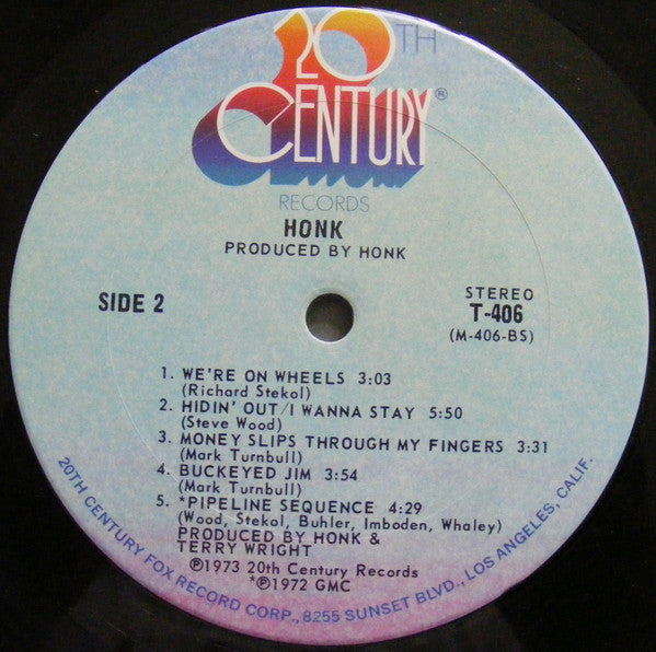 Honk (2) - Honk (LP, Album, San)