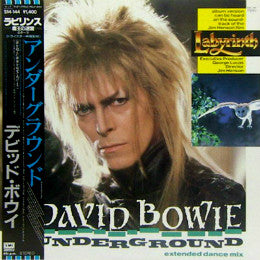 David Bowie - Underground (Extended Dance Mix) (12"", Single, Promo)