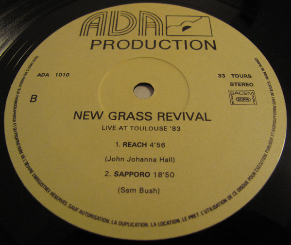 New Grass Revival - Live (LP, Album)