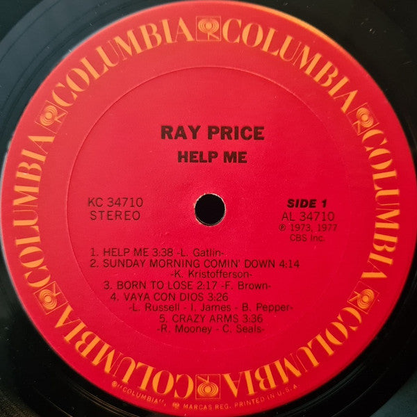 Ray Price - Help Me (LP, Comp)