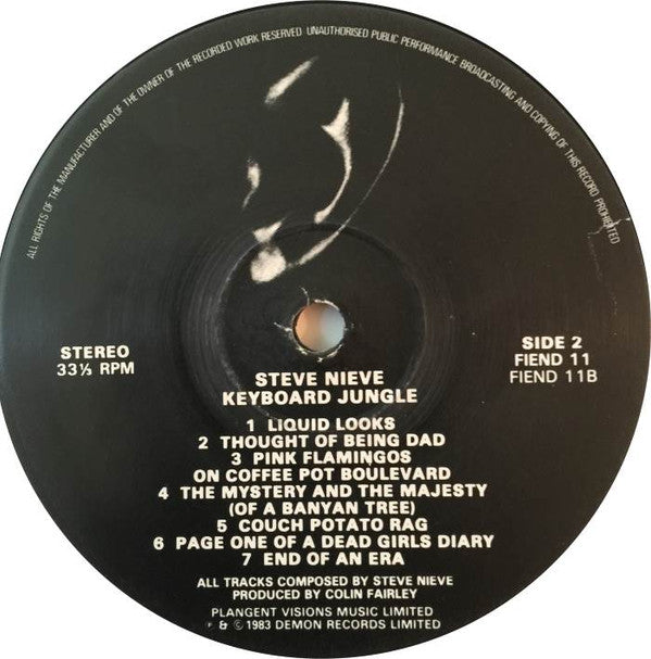 Steve Nieve - Keyboard Jungle (LP, Album)