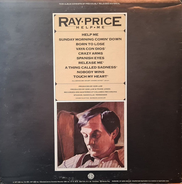 Ray Price - Help Me (LP, Comp)