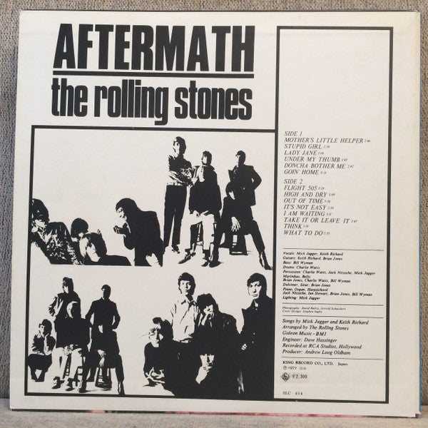 The Rolling Stones - Aftermath (LP, Album, RE)