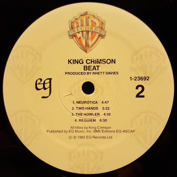 King Crimson - Beat (LP, Album)