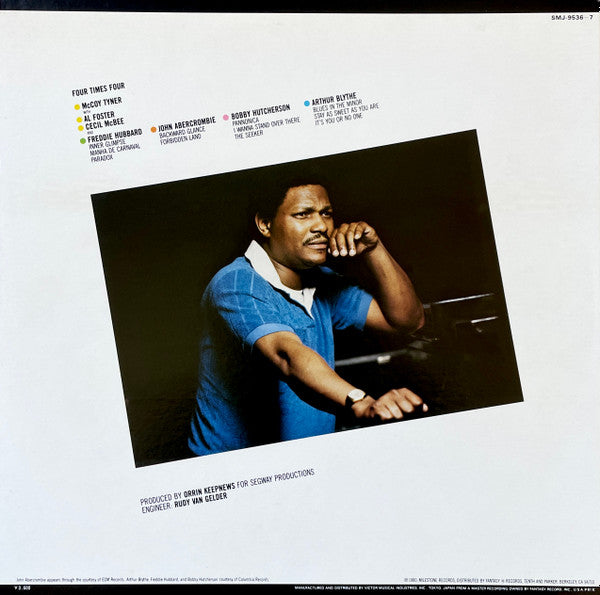 McCoy Tyner - 4 X 4 (2xLP, Album, Gat)