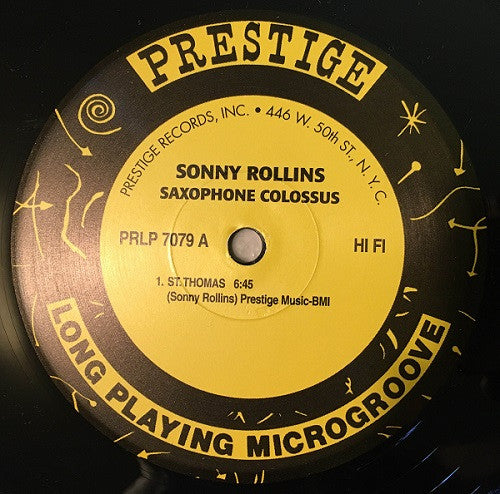 Sonny Rollins - Saxophone Colossus(2x12", Album, Mono, Ltd, Num, RE...