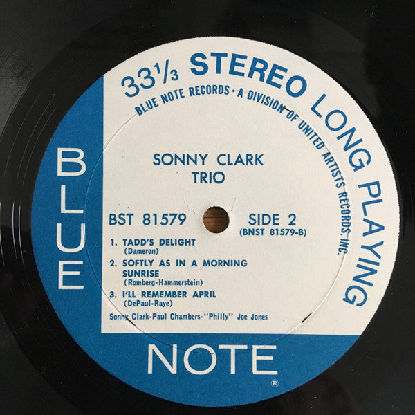 Sonny Clark Trio - Sonny Clark Trio (LP, Album, RE)