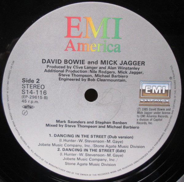 David Bowie And Mick Jagger - Dancing In The Street (12"", Maxi)