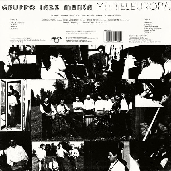 Gruppo Jazz Marca - Mitteleuropa (LP, Album, RE)