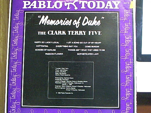 The Clark Terry Five - Memories Of Duke (LP, Album)