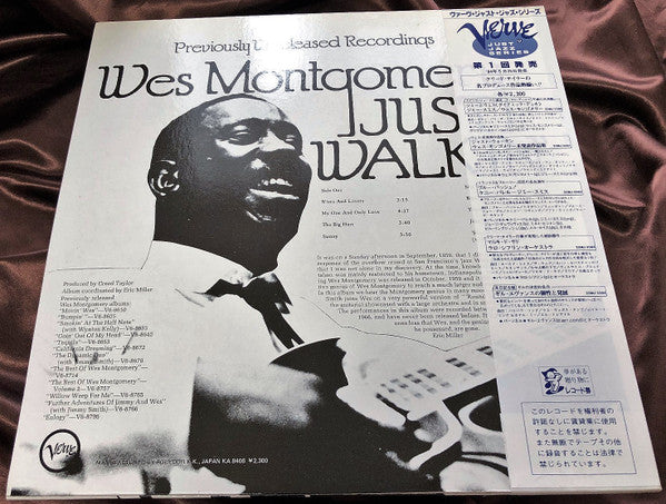 Wes Montgomery - Just Walkin' (LP, Album, RE)