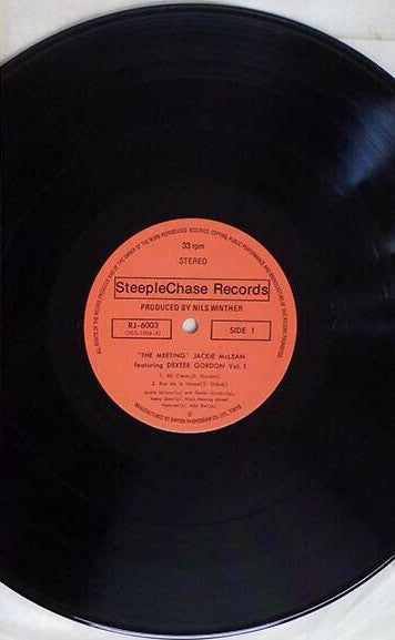 Jackie McLean Featuring Dexter Gordon - The Meeting Vol. 1 (LP, Album)