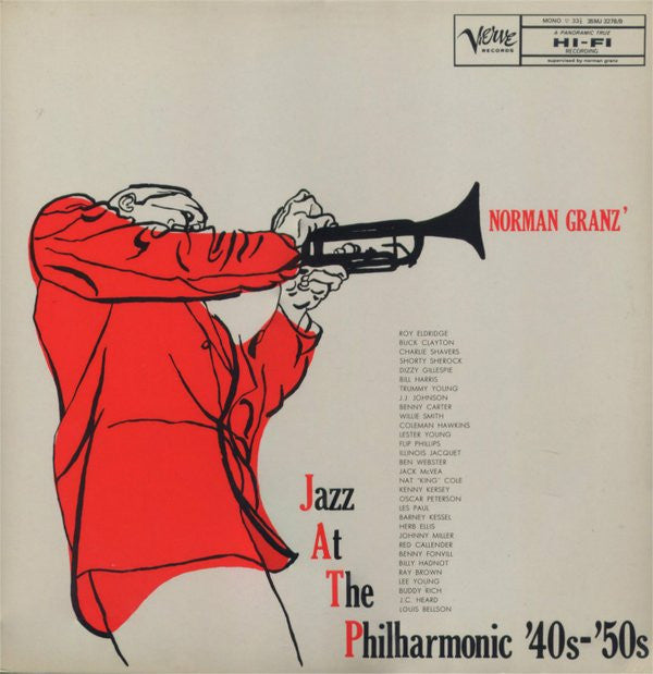 Norman Granz -  '40s-'50s(2xLP, Comp, Mono, Gat)