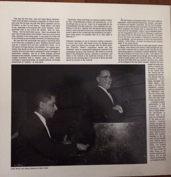 Benny Goodman - The Yale University Music Library- Benny Goodman, V...