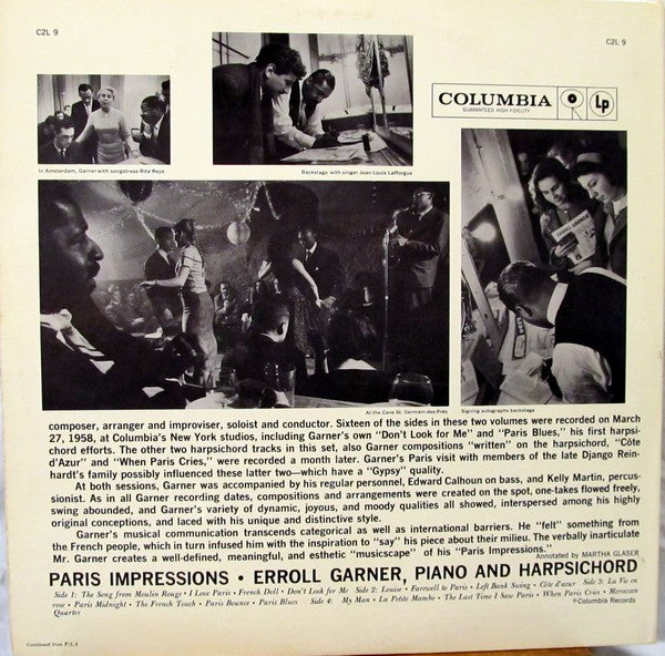 Erroll Garner - Paris Impressions (2xLP, Album, Mono)