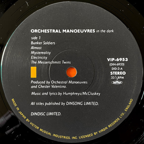 Orchestral Manoeuvres In The Dark - Orchestral Manoeuvres In The Da...