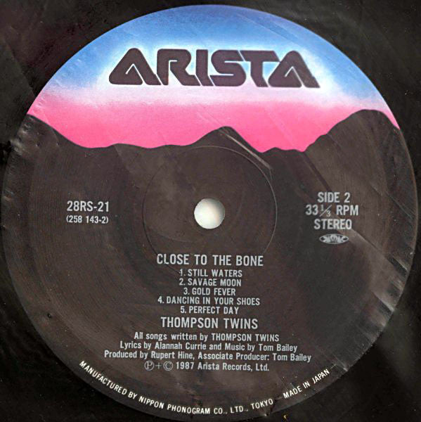 Thompson Twins - Close To The Bone (LP, Album)