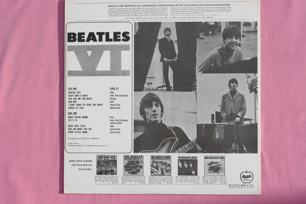 The Beatles - Beatles VI (LP, Album, Gat)