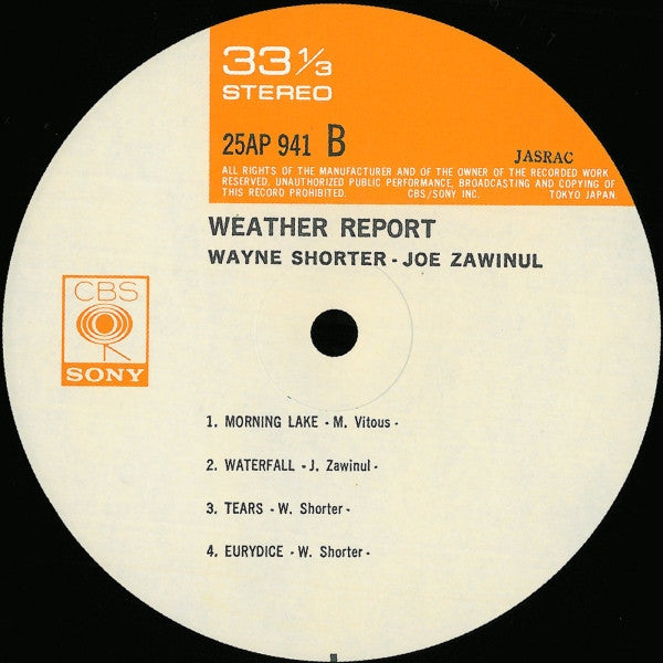 Weather Report - Weather Report (LP, Album, RE)