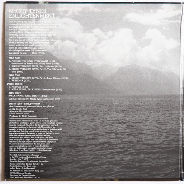 McCoy Tyner - Enlightenment (2xLP, Album)
