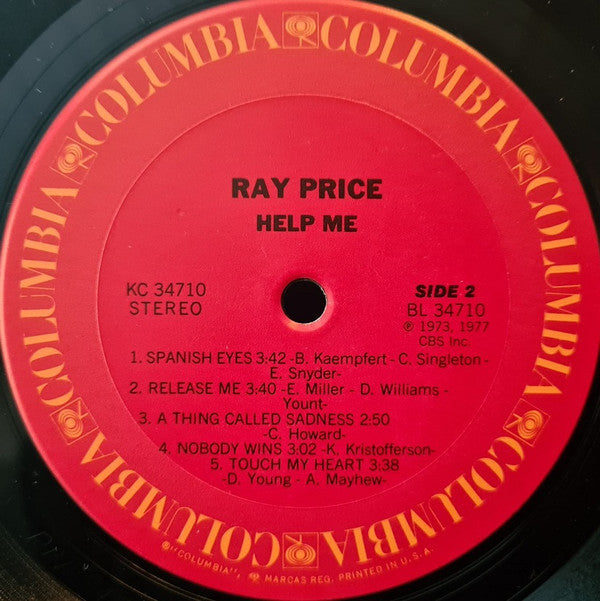 Ray Price - Help Me (LP, Comp)