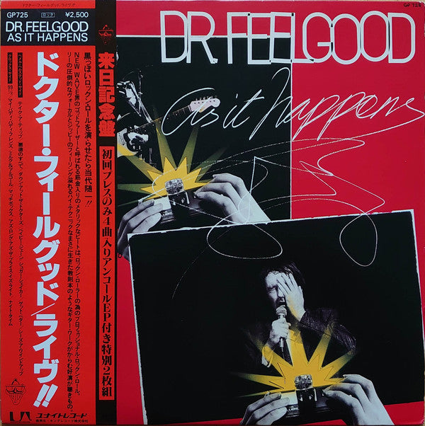 Dr. Feelgood - As It Happens  (LP, Album + 7"", EP, Ltd)