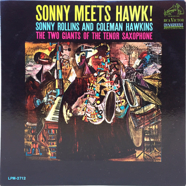Sonny Rollins And Coleman Hawkins - Sonny Meets Hawk! (LP, Mono)