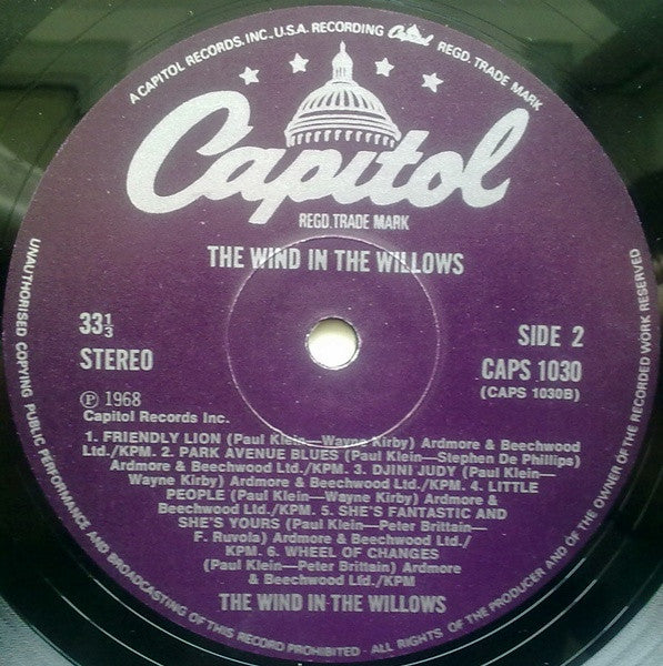 The Wind In The Willows - The Wind In The Willows (LP, Album, RE)