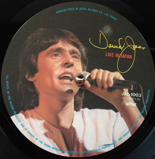 Davy Jones - Live In Japan (LP, Album)