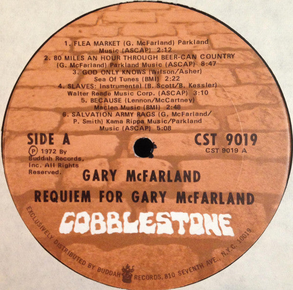 Gary McFarland - Requiem For Gary McFarland (LP, Comp)