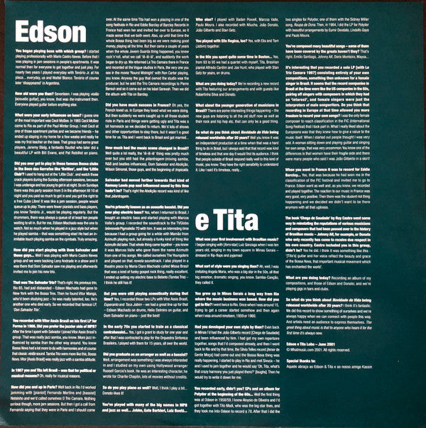 Edson & Tita Lôbo - Novidade De Vida (LP, Album, RE, RM)