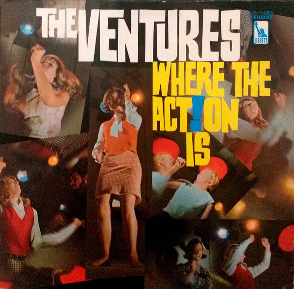 The Ventures - Where The Action Is (LP, Album, Gat)