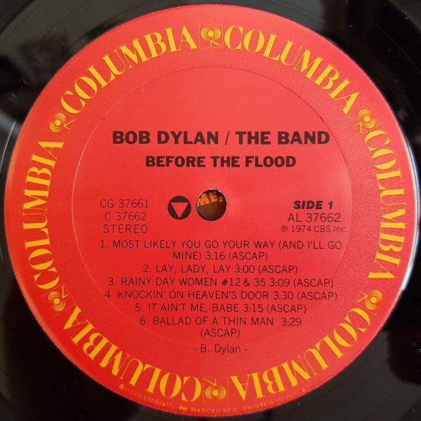 Bob Dylan / The Band - Before The Flood (2xLP, Album, RE, Car)